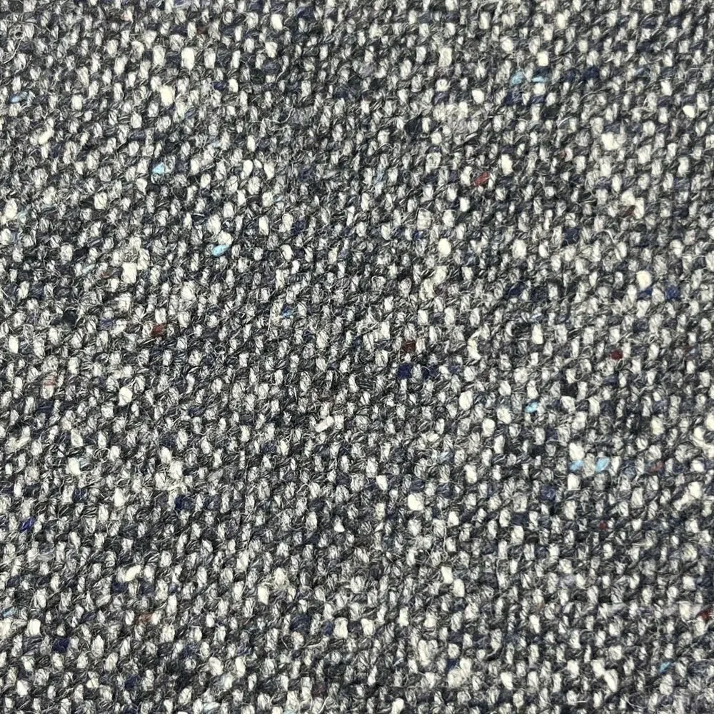 Vintage Towncraft Silk Tweed Blazer Sports Jacket Black Gray Size 40L Preppy